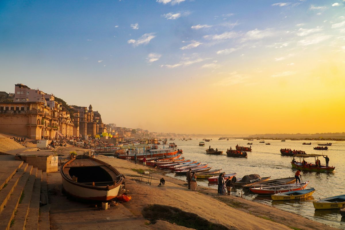 Varanasi Ghats Ganga Sunrise Boats